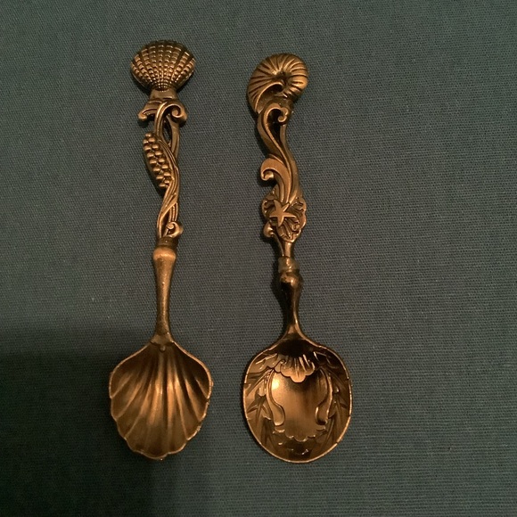 Other - Vintage Brass Decorative Spoons